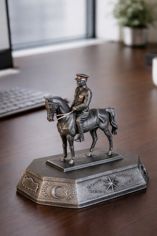 Atatürk ( Zafer Anıtı) At Üzerinde biblo