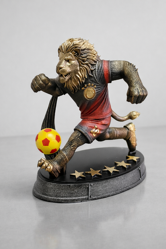 Galatasaray futbolcu aslan maskot biblo , obje