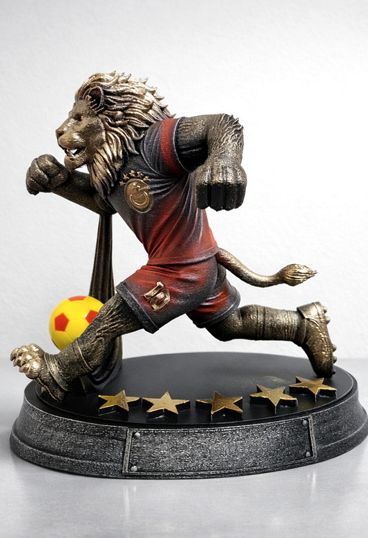 Galatasaray futbolcu aslan maskot biblo , obje